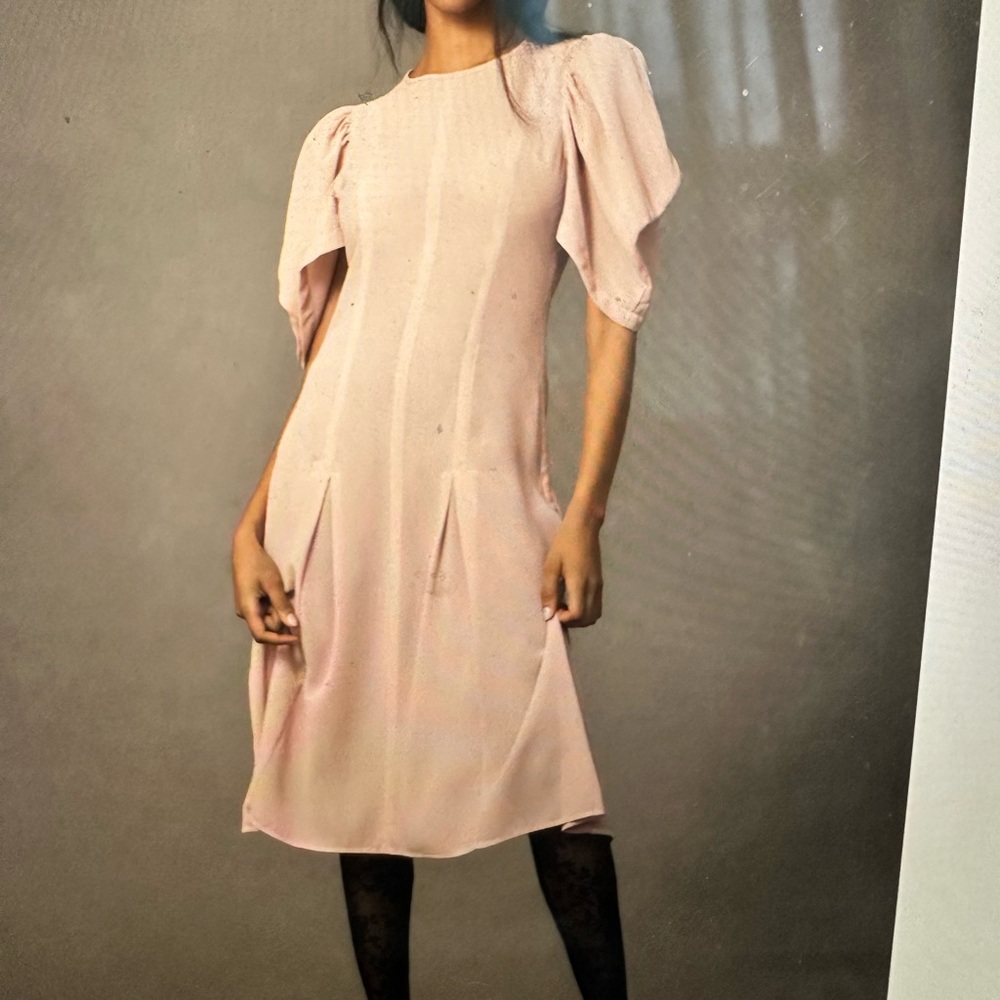 Elegant lilac Dress